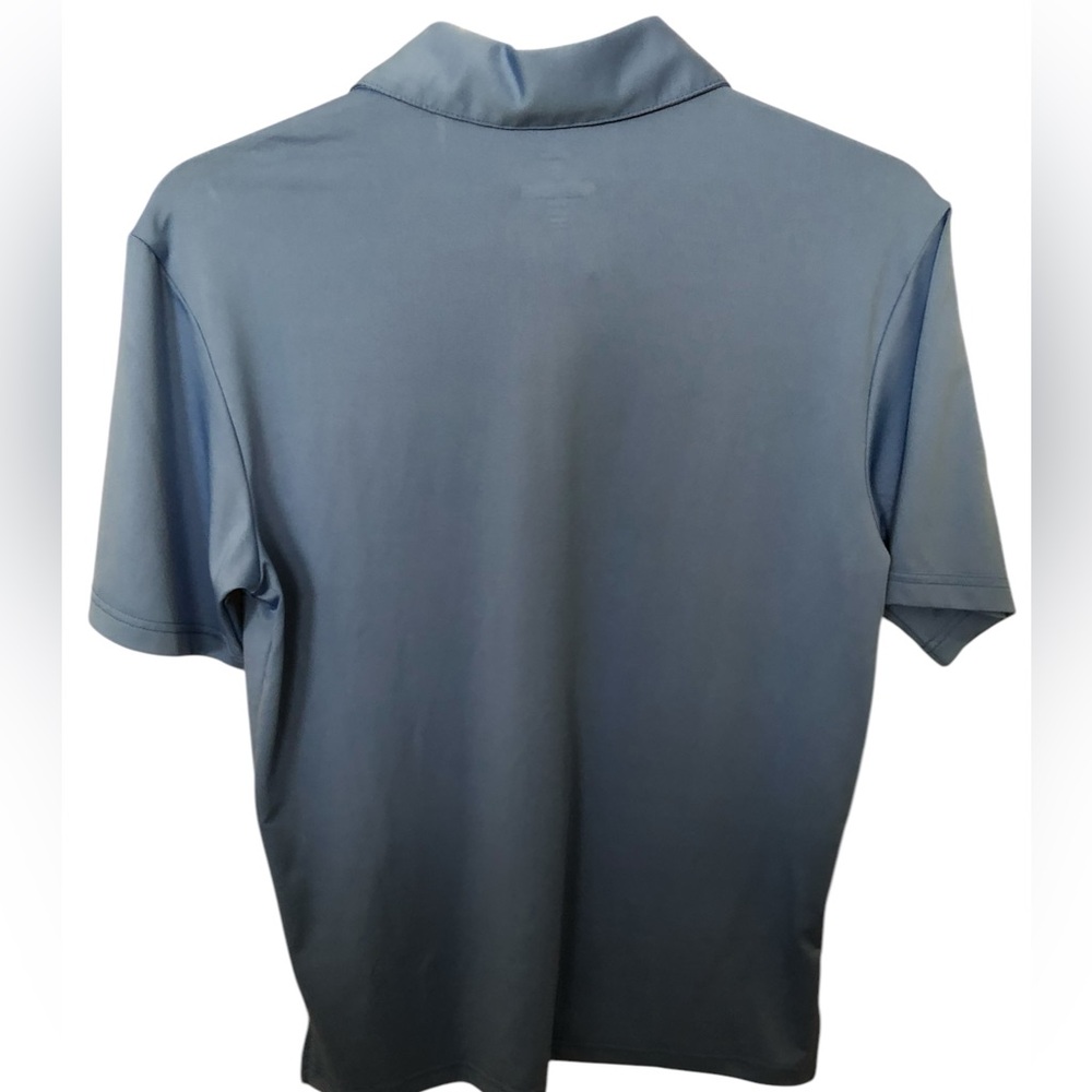 ADIDAS Golf Mens Performance Short‎ Sleeve Polo Shirt  Blue Sz Small - Picture 3 of 6